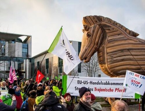 Coup de hache sur les protections d’aujourd’hui et de demain durant les négociations commerciales UE-EU
